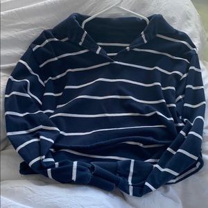 Brandy cropped long sleeve